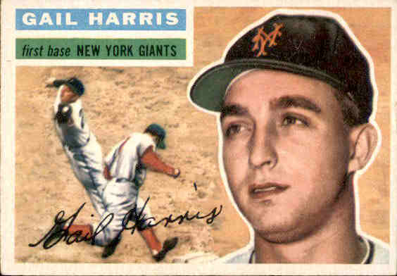 1956 Topps #91 Gail Harris RC