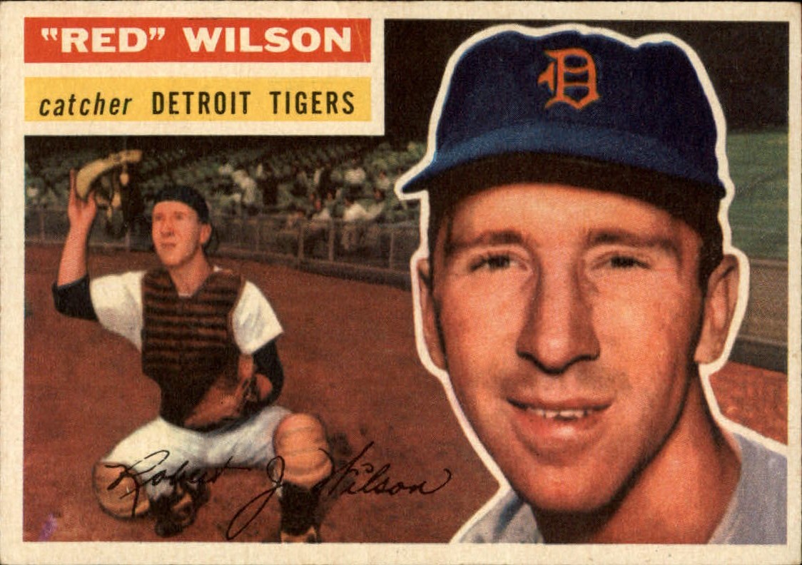 1956 Topps #92 Bob Red Wilson