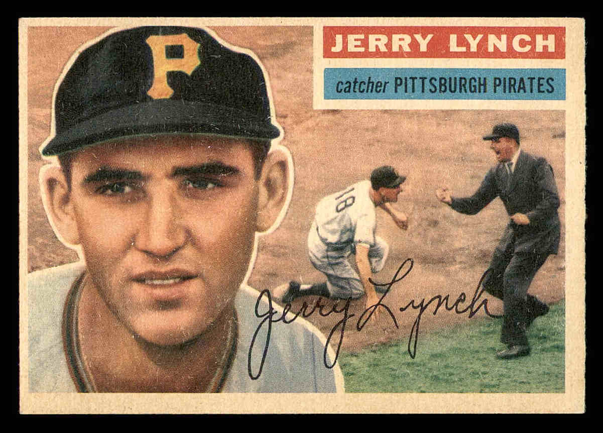 1956 Topps #97 Jerry Lynch