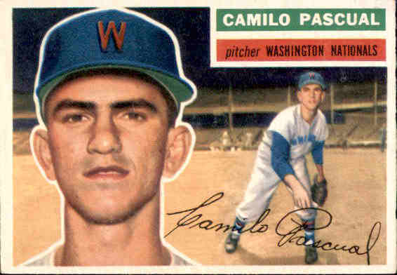 1956 Topps #98 Camilo Pascual