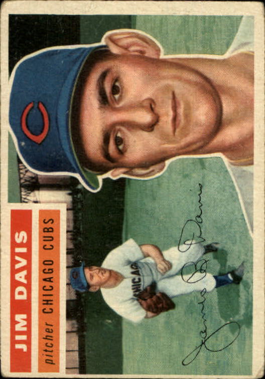 1956 Topps #102 Jim Davis