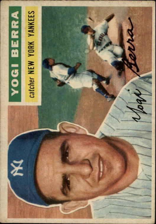 1956 Topps #110A Yogi Berra WB