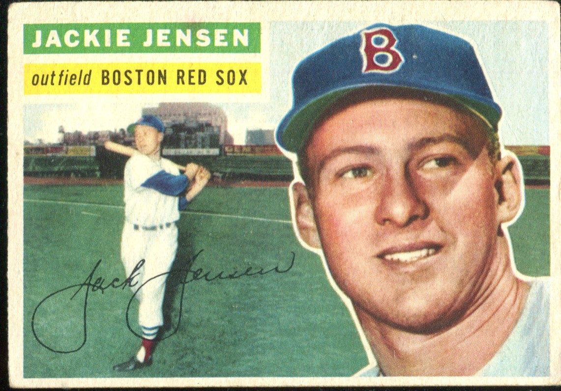 1956 Topps #115 Jackie Jensen