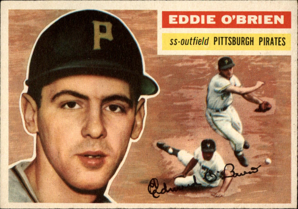 1956 Topps #116 Eddie O'Brien