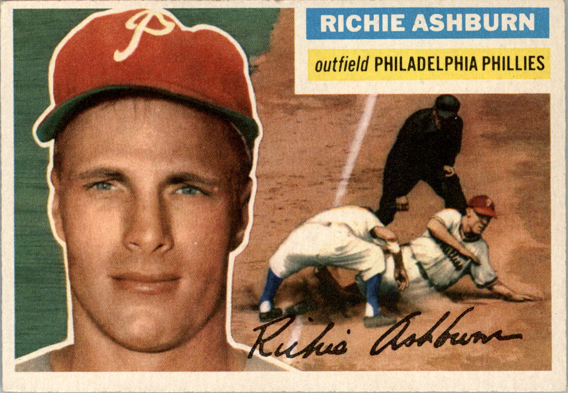 1956 Topps #120 Richie Ashburn
