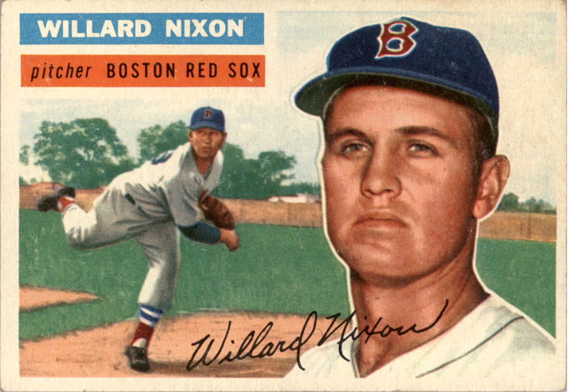 1956 Topps #122 Willard Nixon