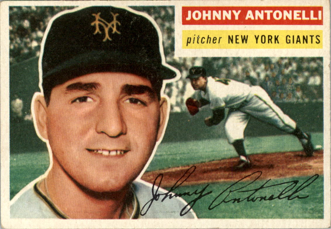 1956 Topps #138 Johnny Antonelli