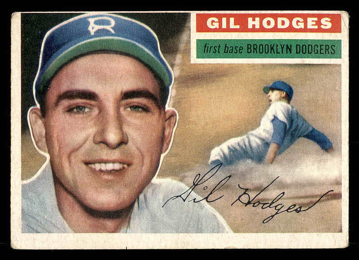 1956 Topps #145 Gil Hodges