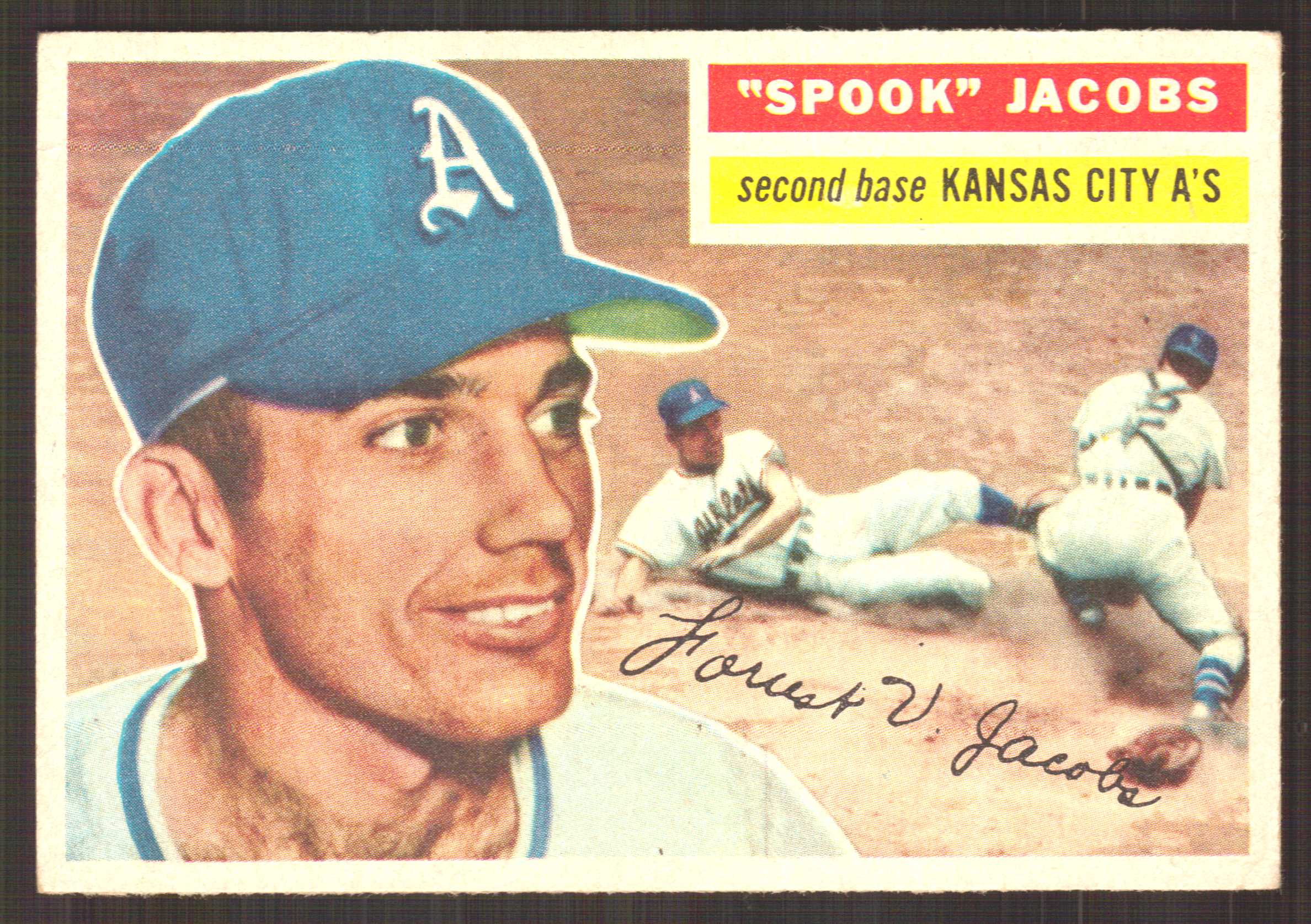 1956 Topps #151 Spook Jacobs
