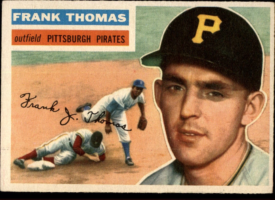 1956 Topps #153 Frank Thomas
