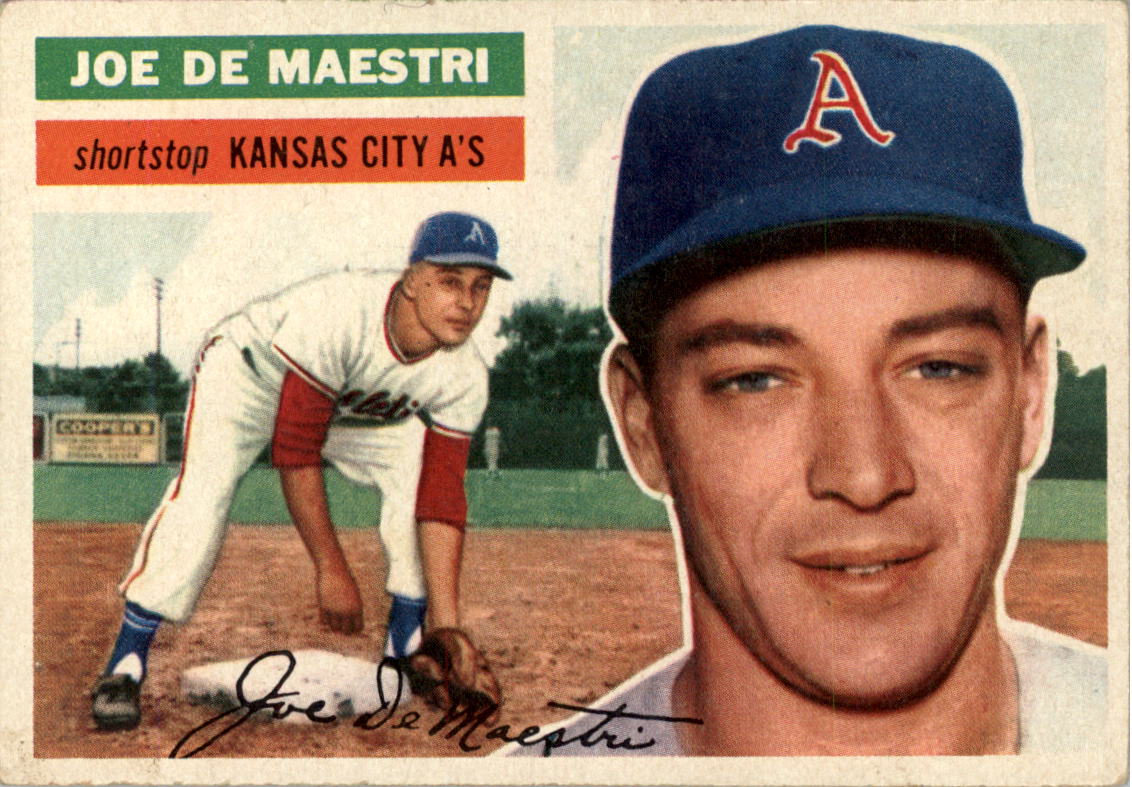 1956 Topps #161 Joe DeMaestri