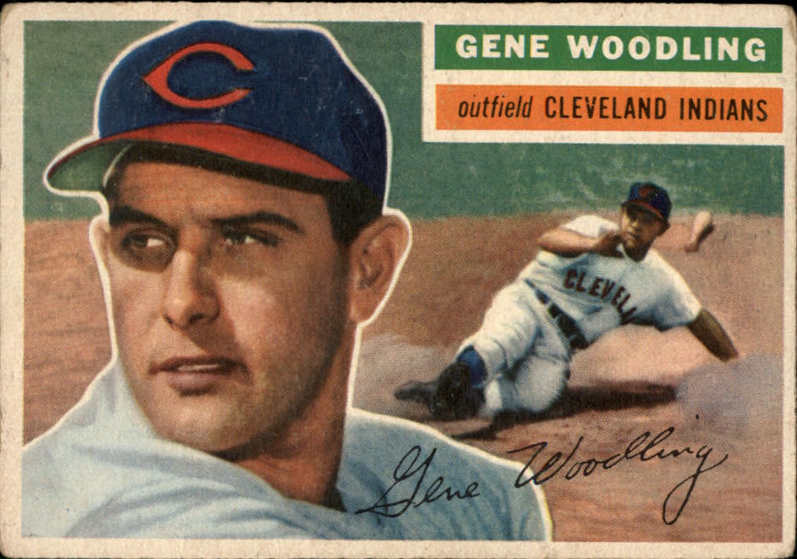 1956 Topps #163 Gene Woodling