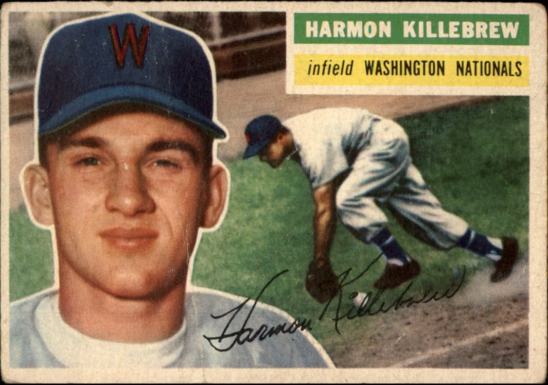 1956 Topps #164 Harmon Killebrew