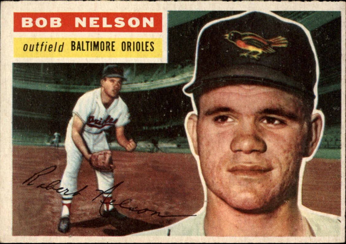 1956 Topps #169 Bob Nelson RC