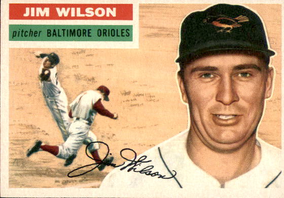1956 Topps #171 Jim Wilson