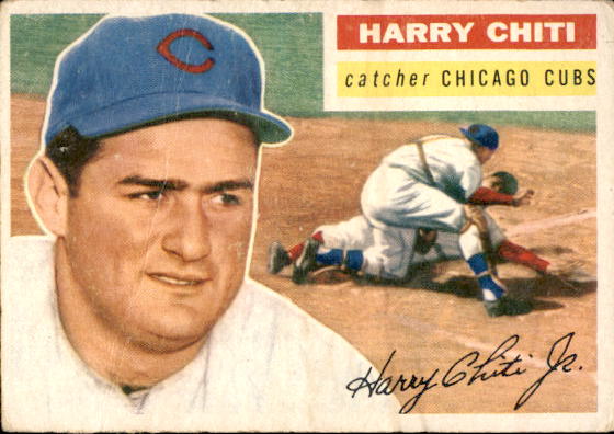 1956 Topps #179 Harry Chiti