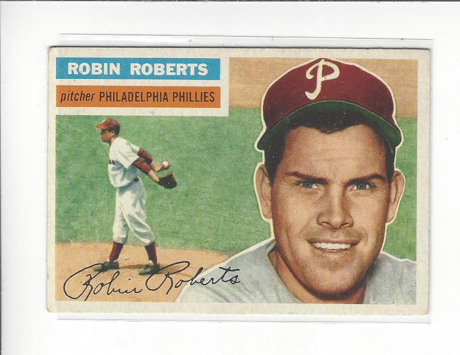 1956 Topps #180 Robin Roberts