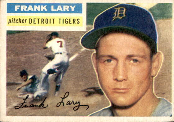 1956 Topps #191 Frank Lary