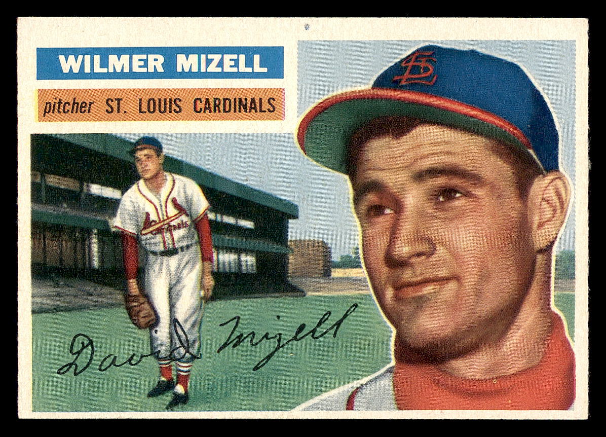 1956 Topps #193 Wilmer Mizell