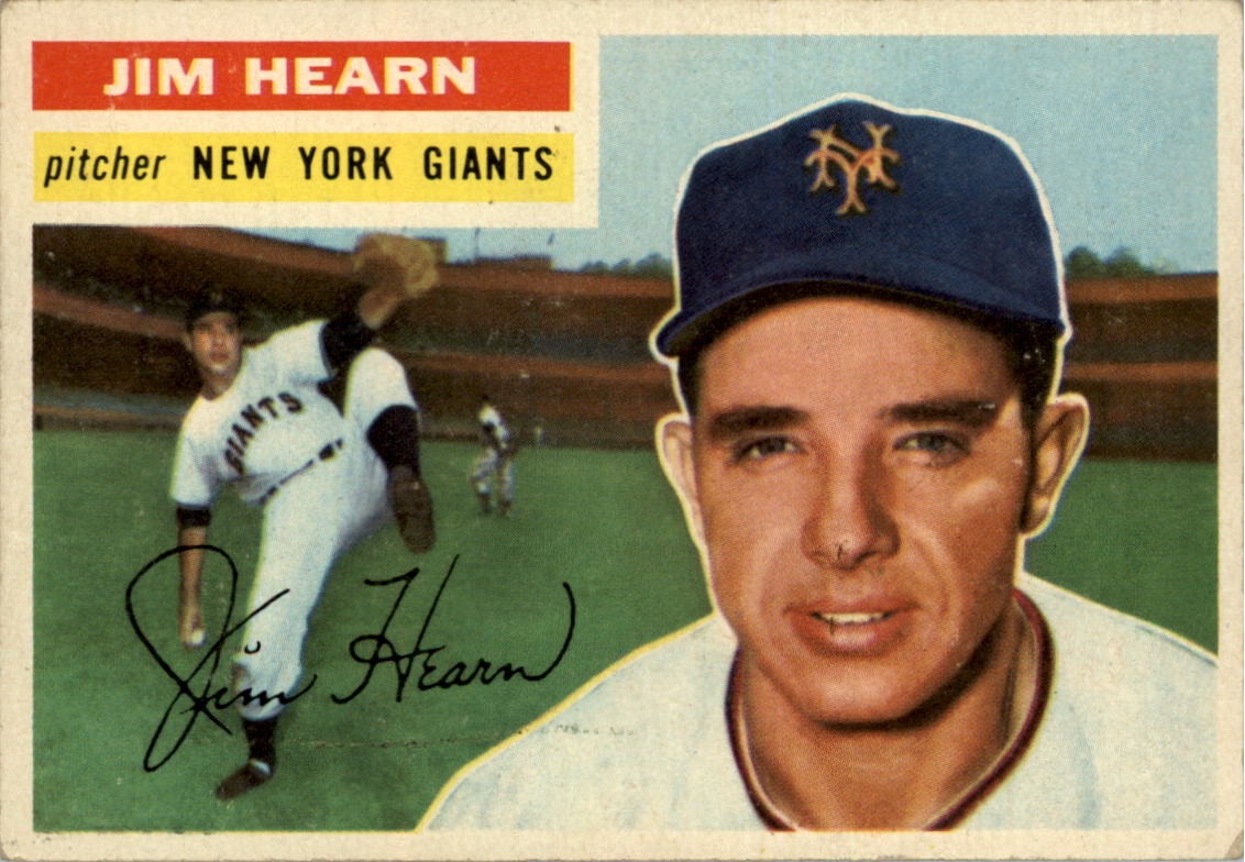 1956 Topps #202 Jim Hearn