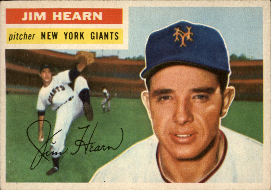 1956 Topps #202 Jim Hearn