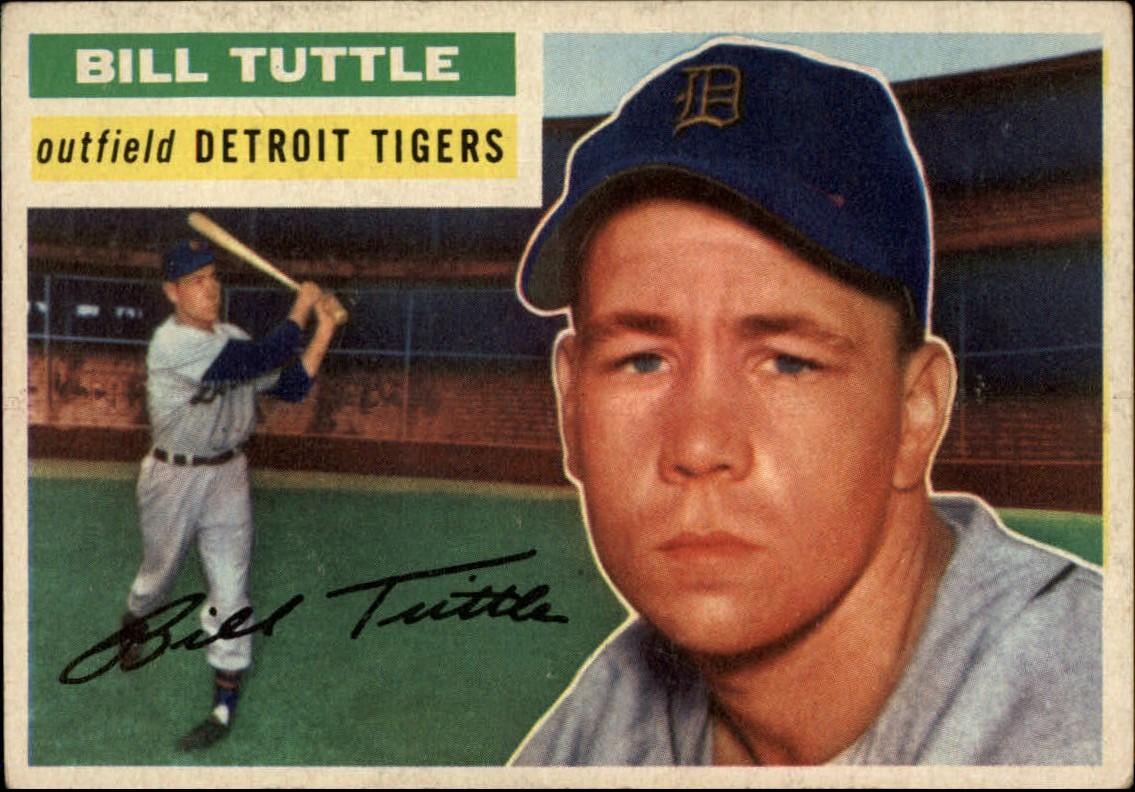 1956 Topps #203 Bill Tuttle