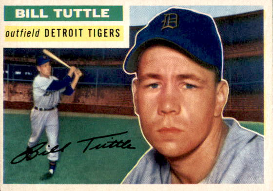 1956 Topps #203 Bill Tuttle