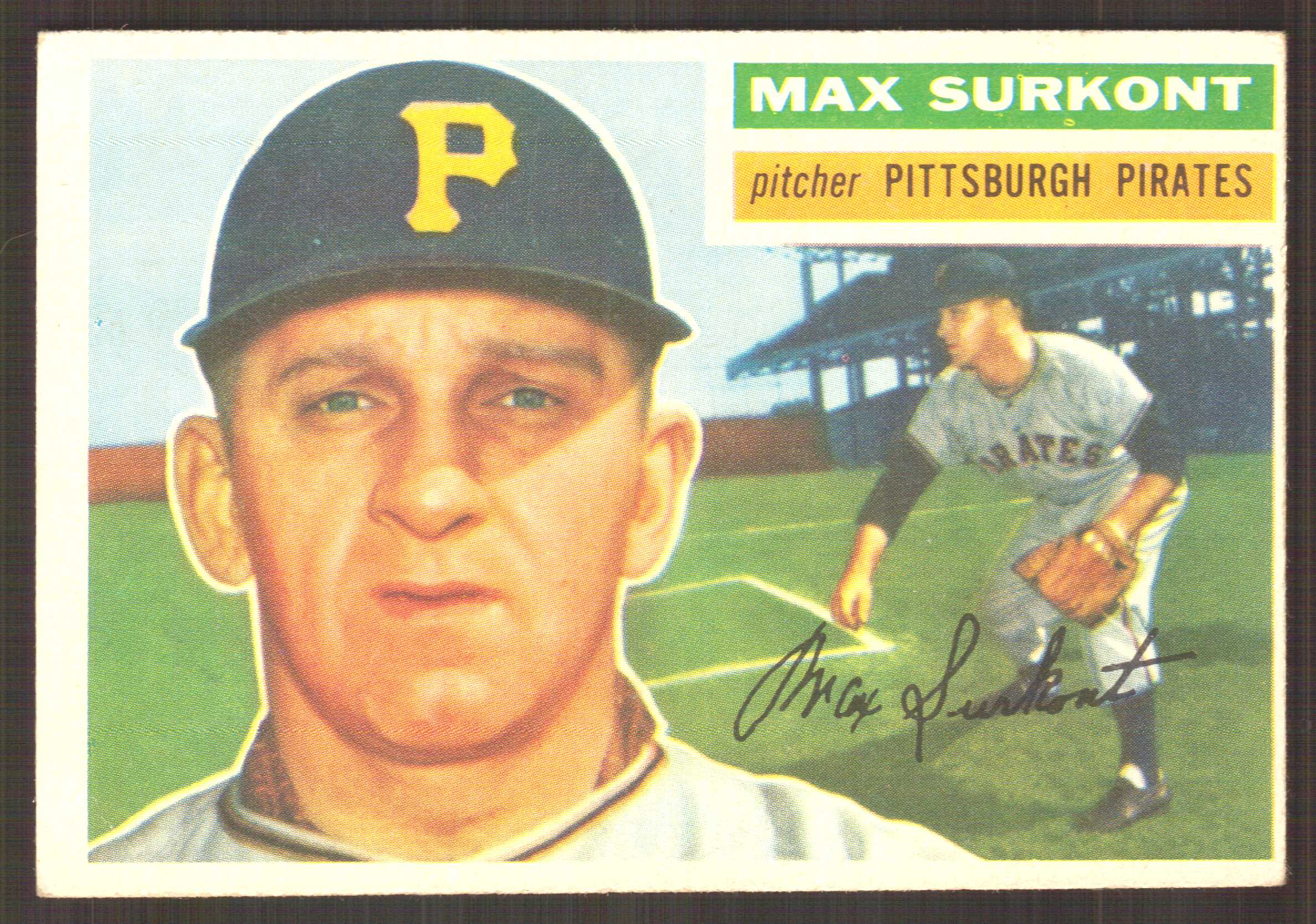 1956 Topps #209 Max Surkont