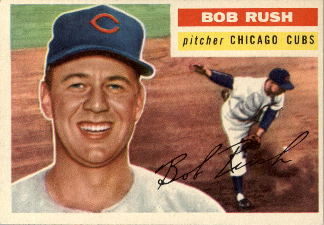 1956 Topps #214 Bob Rush