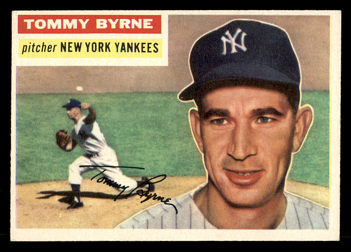 1956 Topps #215 Tommy Byrne