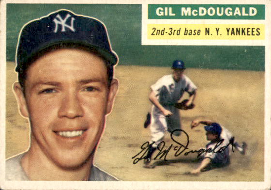 1956 Topps #225 Gil McDougald