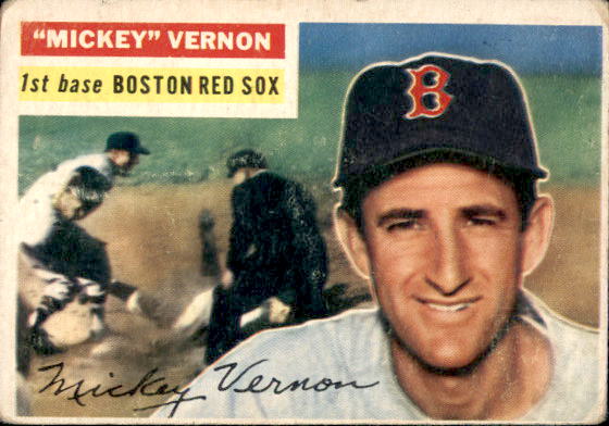 1956 Topps #228 Mickey Vernon
