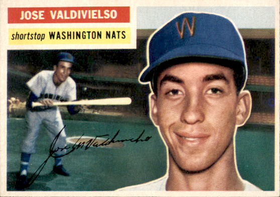 1956 Topps #237 Jose Valdivielso RC