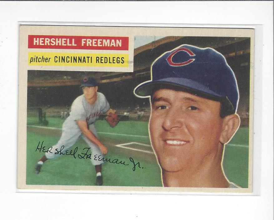 1956 Topps #242 Hershell Freeman