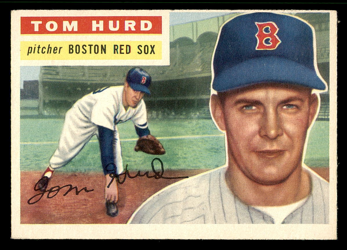 1956 Topps #256 Tom Hurd