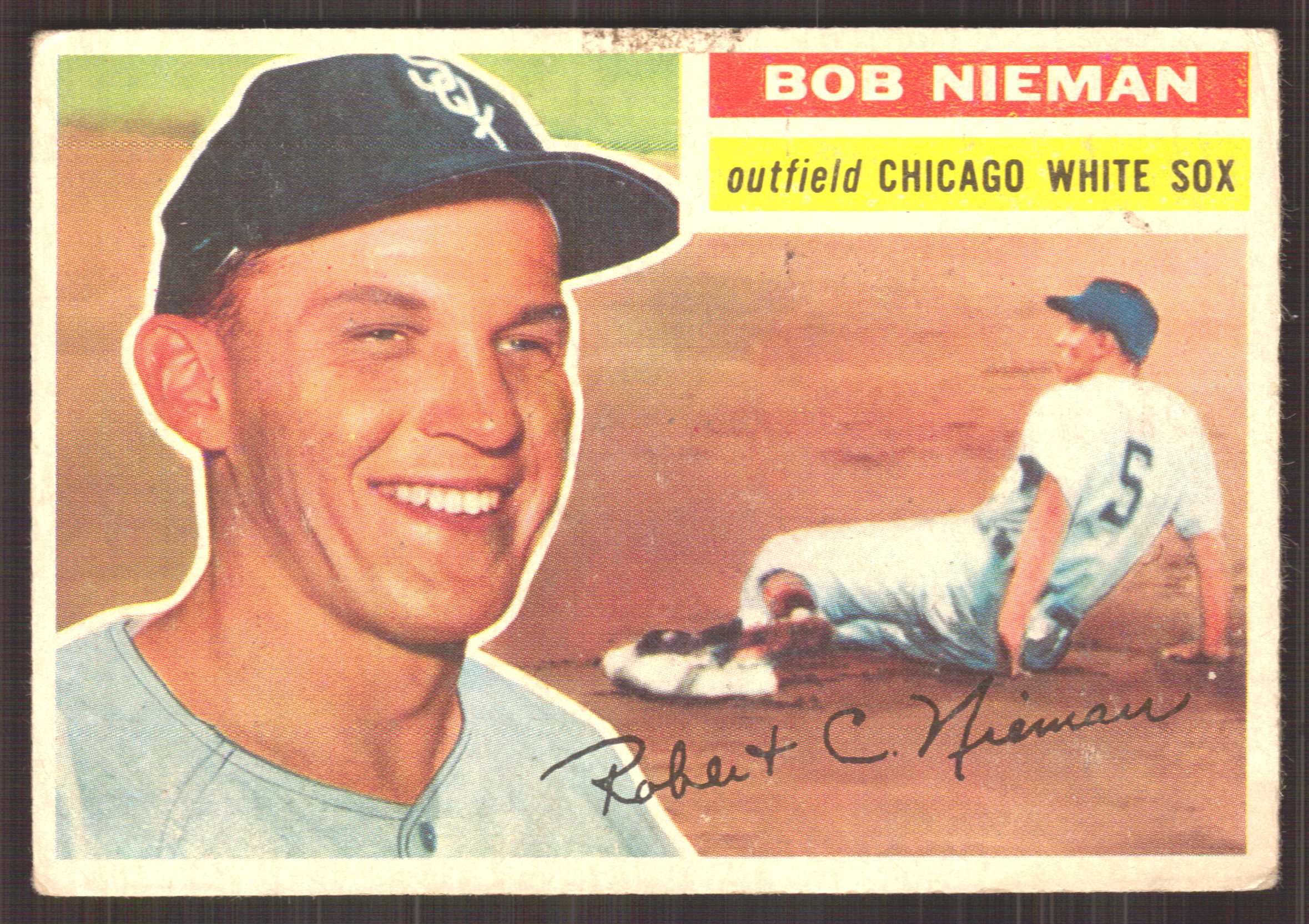 1956 Topps #267 Bob Nieman