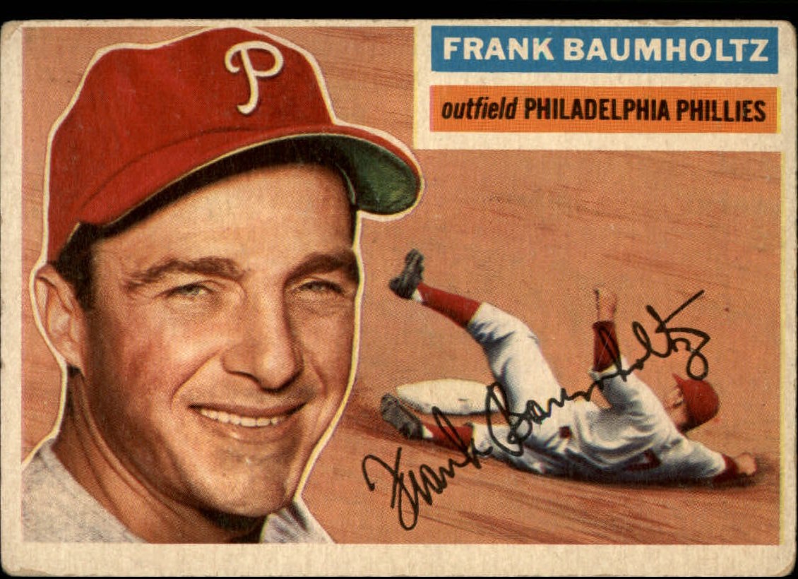 1956 Topps #274 Frank Baumholtz