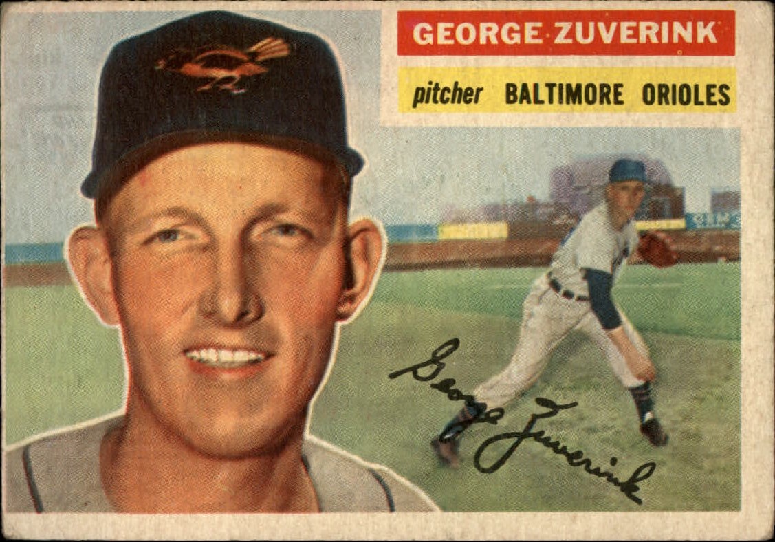 1956 Topps #276 George Zuverink