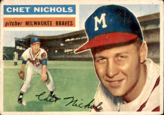 1956 Topps #278 Chet Nichols
