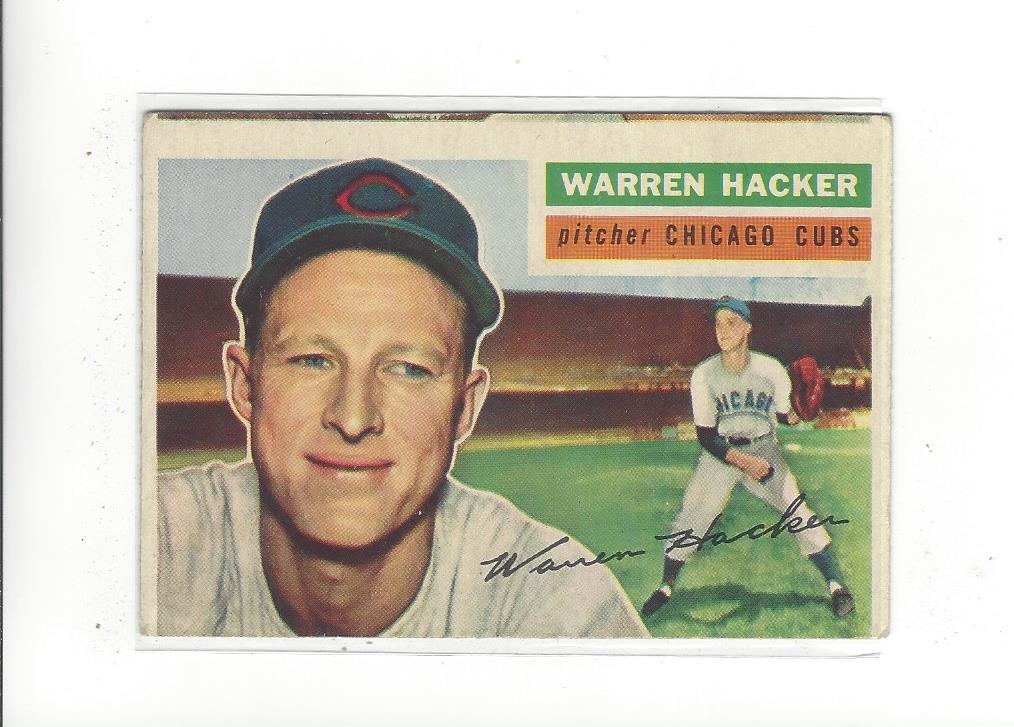 1956 Topps #282 Warren Hacker