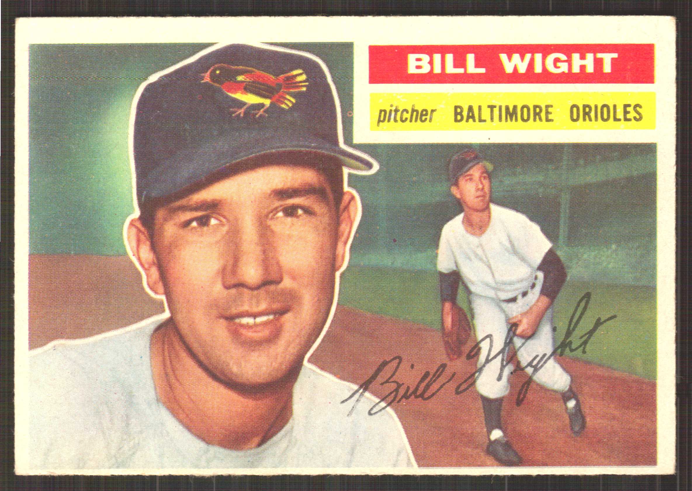 1956 Topps #286 Bill Wight