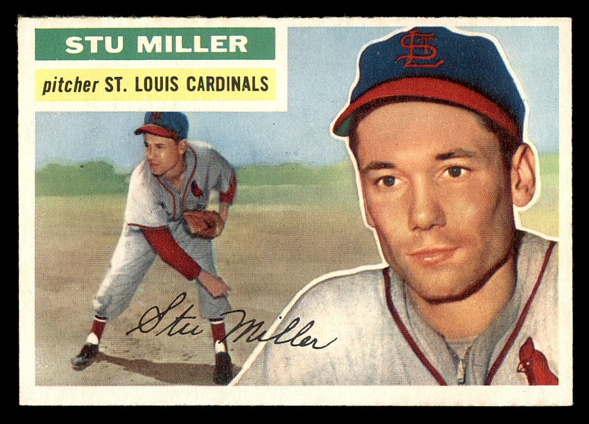 1956 Topps #293 Stu Miller
