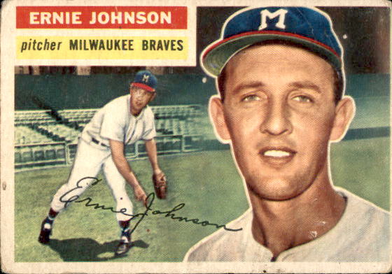 1956 Topps #294 Ernie Johnson