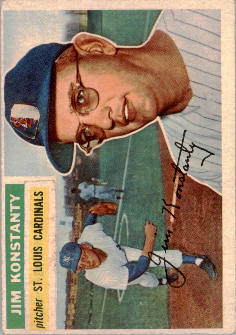 1956 Topps #321 Jim Konstanty