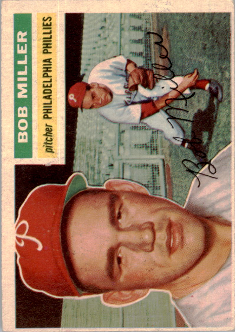 1956 Topps #334 Bob Miller