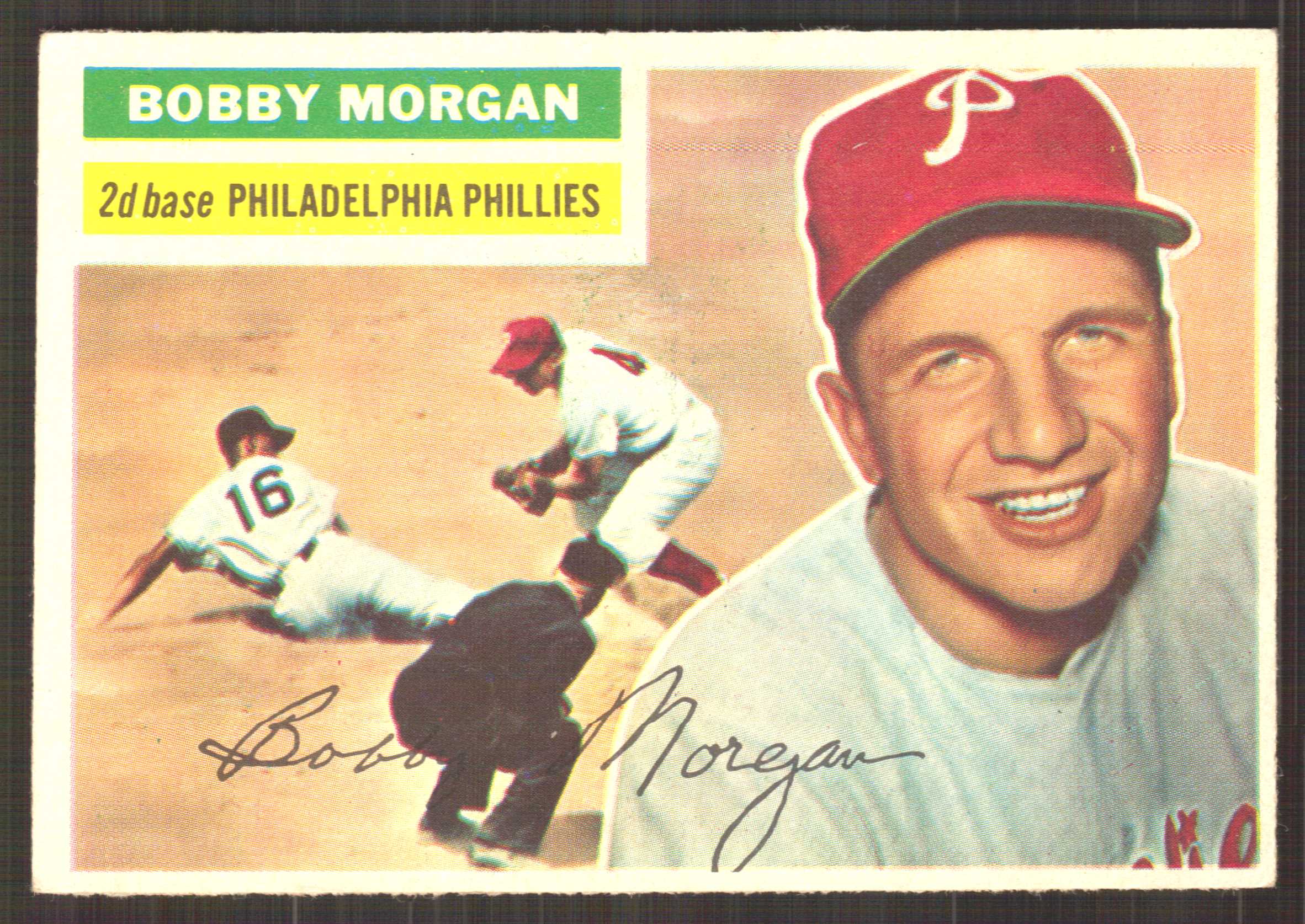 1956 Topps #337 Bobby Morgan