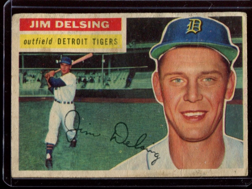 1956 Topps #338 Jim Delsing