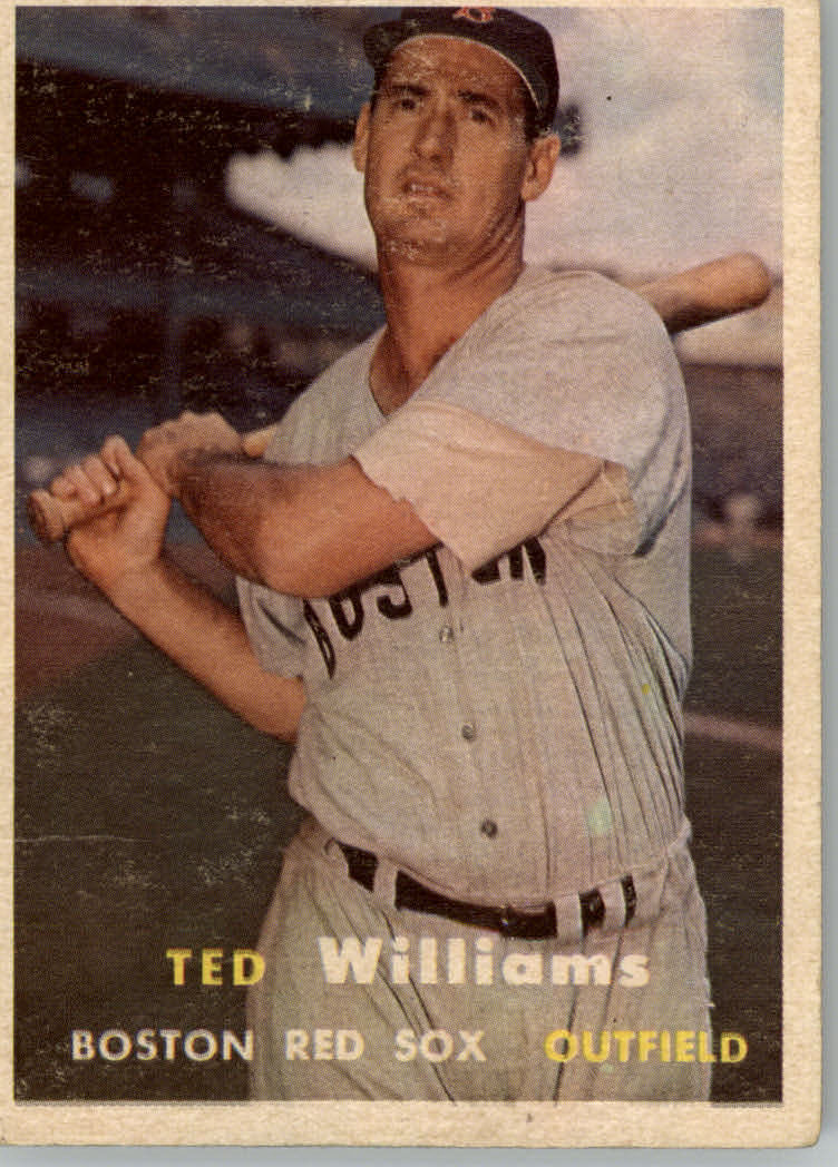 Retro Boston Red Sox Ted Williams #9 Size Large Throwback Baseball