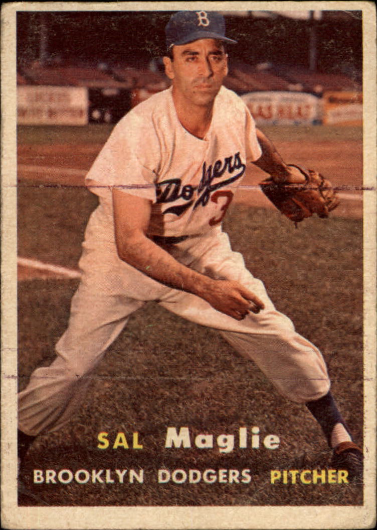 1957 Topps #5 Sal Maglie