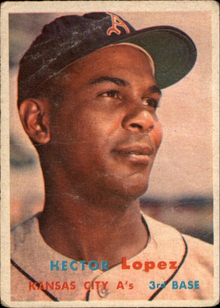 1957 Topps #6 Hector Lopez